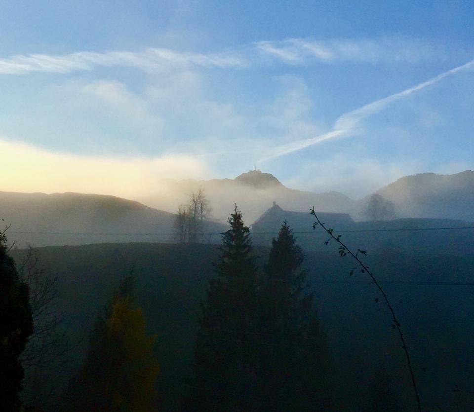 Übernachten Lärcheneggli Stimmung