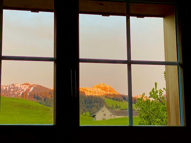 Lärcheneggli Fensteraussicht