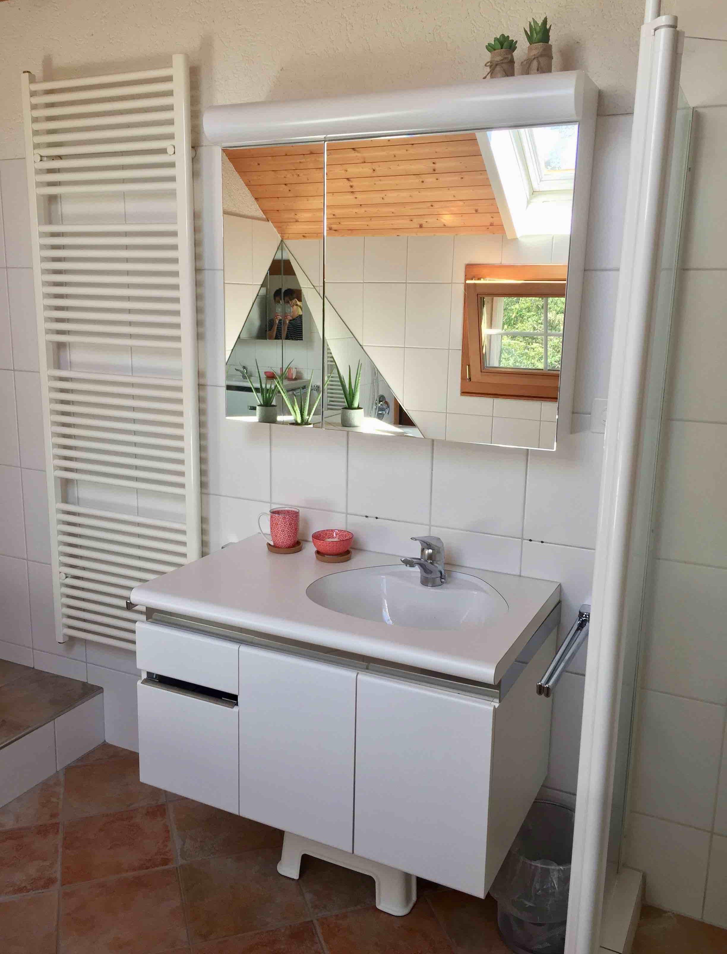 Gästehaus Lärcheneggli, Badezimmer