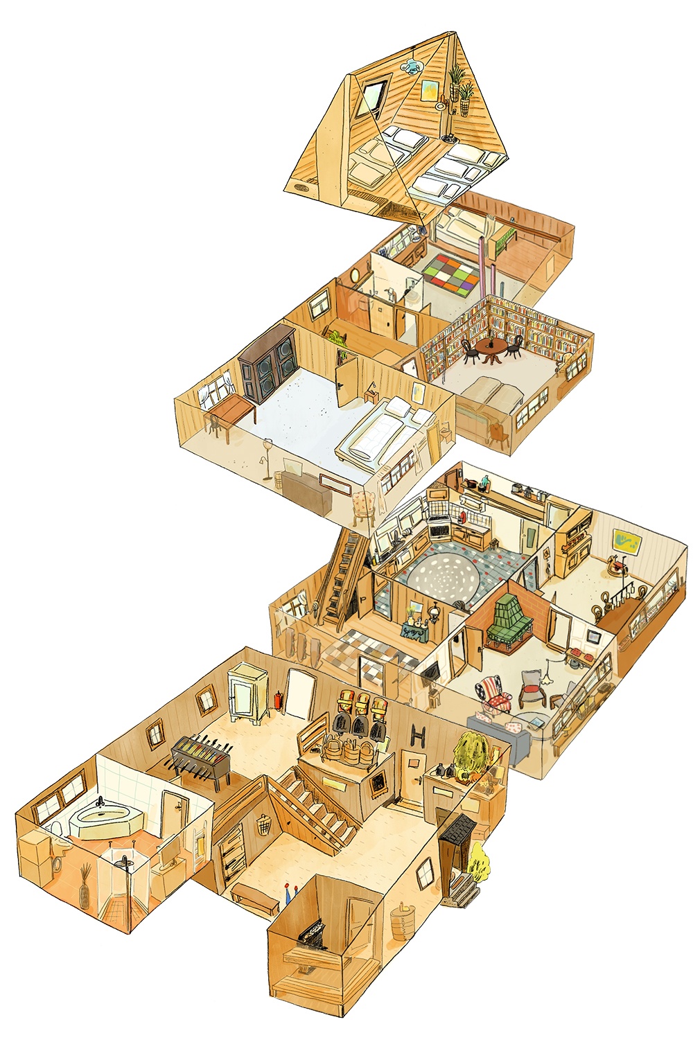 Gästehaus Laercheneggli Innenansicht
